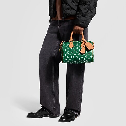 Torba Speedy P9 Bandoulière 25 H40 in Les Extraordinaires's Leather Goods and Travel Speedy P9 collections by Louis Vuitton (Powiększenie produktu)