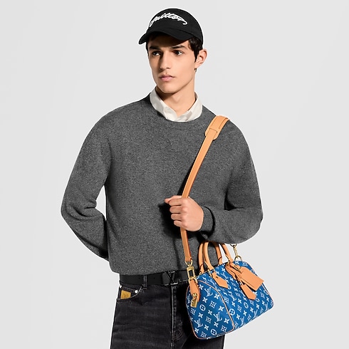Torba Speedy P9 Bandoulière 25 H40 in Les Extraordinaires's Leather Goods and Travel Speedy P9 collections by Louis Vuitton (Powiększenie produktu)