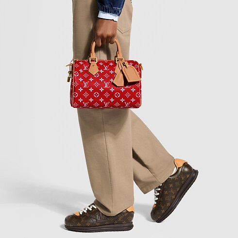 Torba Speedy P9 Bandoulière 25 H40 in Les Extraordinaires's Leather Goods and Travel Speedy P9 collections by Louis Vuitton (Powiększenie produktu)