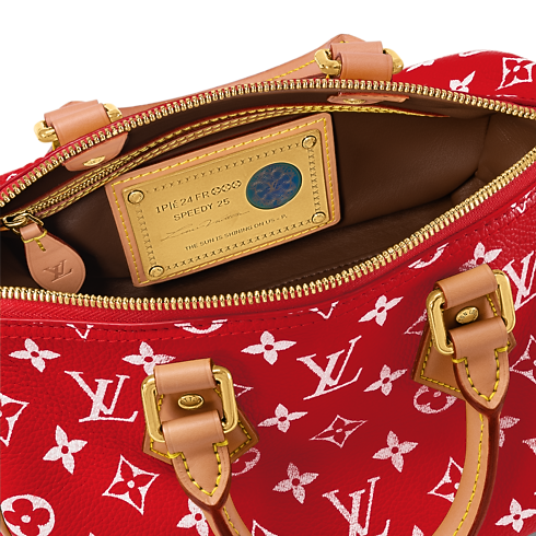 Torba Speedy P9 Bandoulière 25 H40 in Les Extraordinaires's Leather Goods and Travel Speedy P9 collections by Louis Vuitton (Powiększenie produktu)