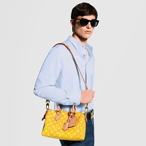 Torba Speedy P9 Bandoulière 25 H40 in Les Extraordinaires's Leather Goods and Travel Speedy P9 collections by Louis Vuitton (Powiększenie produktu)