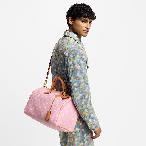 Torba Speedy P9 Bandoulière 40 H40 in Les Extraordinaires's Leather Goods and Travel Speedy P9 collections by Louis Vuitton (Powiększenie produktu)