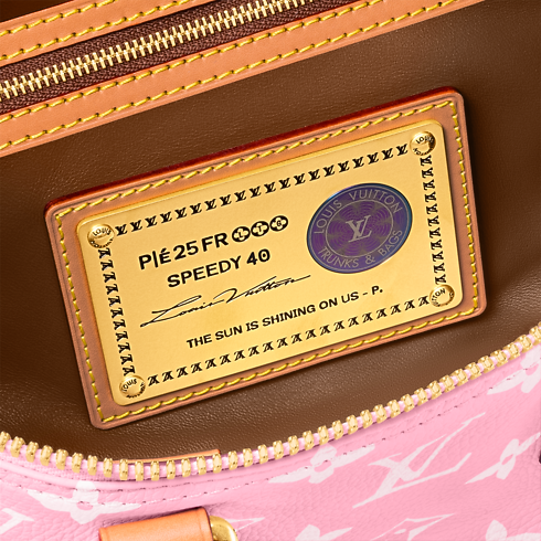 Torba Speedy P9 Bandoulière 40 H40 in Les Extraordinaires's Leather Goods and Travel Speedy P9 collections by Louis Vuitton (Powiększenie produktu)
