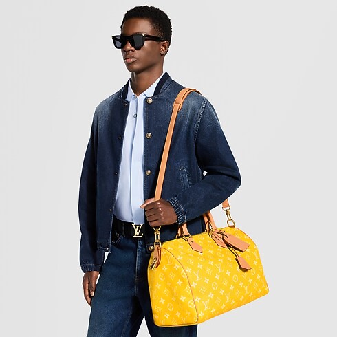Torba Speedy P9 Bandoulière 40 H40 in Les Extraordinaires's Leather Goods and Travel Speedy P9 collections by Louis Vuitton (Powiększenie produktu)