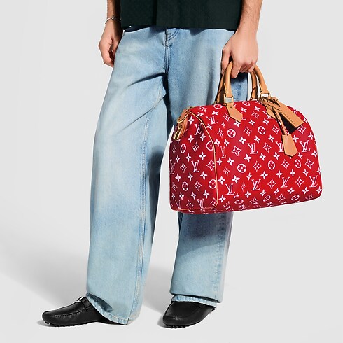 Torba Speedy P9 Bandoulière 40 H40 in Les Extraordinaires's Leather Goods and Travel Speedy P9 collections by Louis Vuitton (Powiększenie produktu)