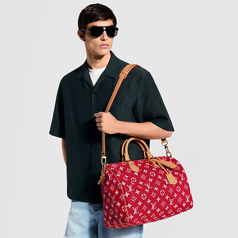 Torba Speedy P9 Bandoulière 40 H40 in Les Extraordinaires's Leather Goods and Travel Speedy P9 collections by Louis Vuitton (Powiększenie produktu)