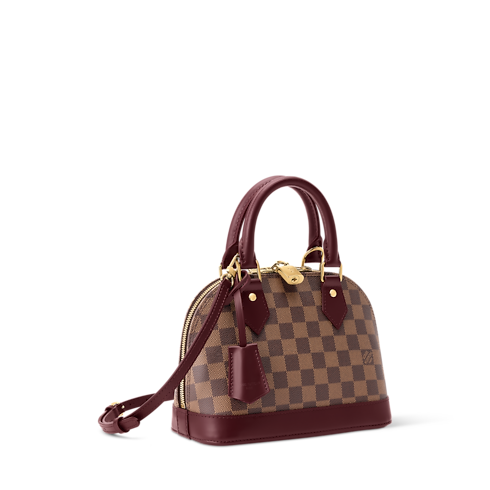 Torebka Alma BB Płótno Damier Ebene in Kobiety's Torebki Torebki collections by Louis Vuitton (Powiększenie produktu)