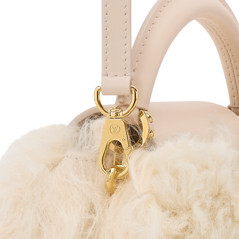 Torebka Capucines Mini Snowball Capucines in Kobiety's Torebki Torebki collections by Louis Vuitton (Powiększenie produktu)
