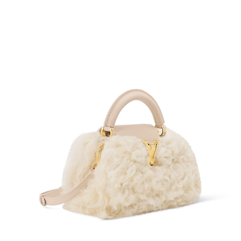 Torebka Capucines Mini Snowball Capucines in Kobiety's Torebki Torebki collections by Louis Vuitton (Powiększenie produktu)