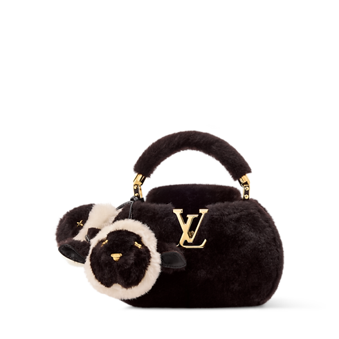 Torebka Capucines Mini Snowball Capucines in Kobiety's Torebki Torebki collections by Louis Vuitton (Powiększenie produktu)