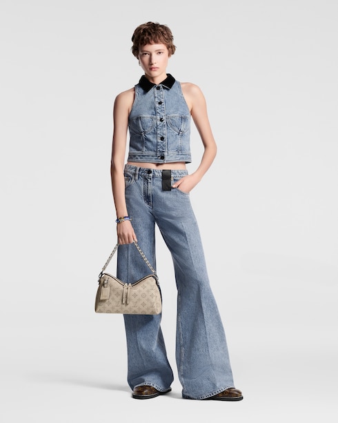 Borsa Hand It All PM Pelle Mahina Donna Novità Donna } | LOUIS VUITTON