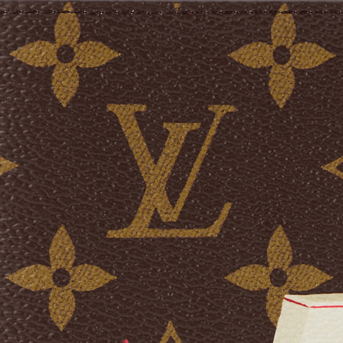 Torebka Nano Neverfull Inne płótno Monogram in Kobiety's Portfele i mała galanteria skórzana Etui na karty i breloki collections by Louis Vuitton (Powiększenie produktu)