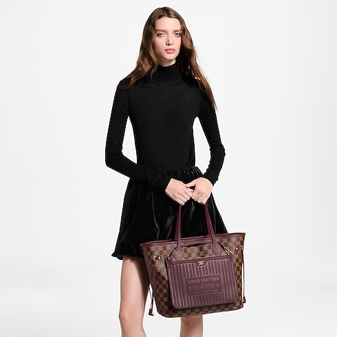 Torebka Neverfull Inside Out MM Skóra Monogram in Kobiety's Torebki All Collections collections by Louis Vuitton (Powiększenie produktu)