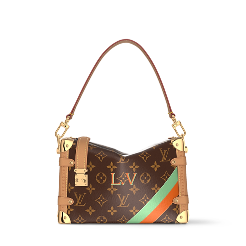 Widok Torebka Side Trunk MM Mon Monogram z przodu