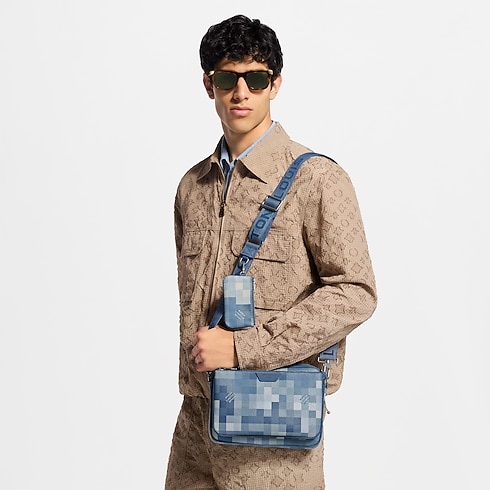 Torebka Trio Messenger Damoflage in Mężczyźni's Torby Wszystkie torby collections by Louis Vuitton (Powiększenie produktu)