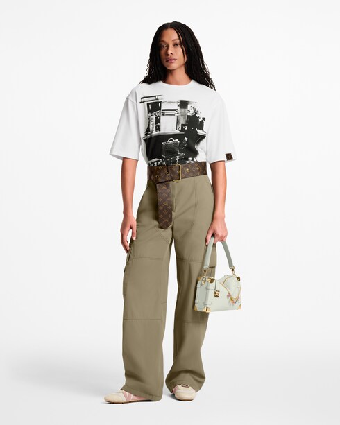Traveller Trunk Print T-Shirt in Women's Ready-to-Wear Tops collections by Louis Vuitton