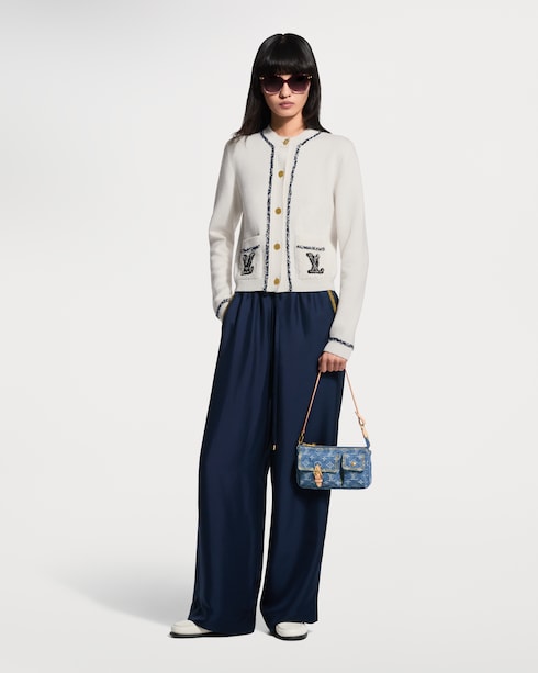 Tweed Trim Cardigan in Women's Ready-to-Wear Tops collections by Louis Vuitton