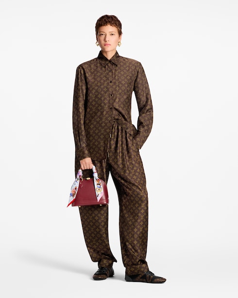 Vivienne Winter Holiday BB Bandeau S00 in Women's Accessories Silk Squares and Bandeaus collections by Louis Vuitton