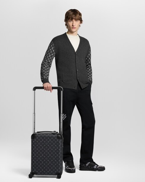 Horizon 50 Monogram Eclipse Canvas in Men's Travel Rolling Luggage collections by Louis Vuitton