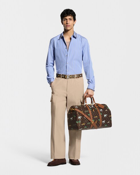 Walizka LV x The Darjeeling Limited Keepall 50 Damier Inne in Torebki i małe wyroby skórzane's Torby męskie Ikony LV collections by Louis Vuitton
