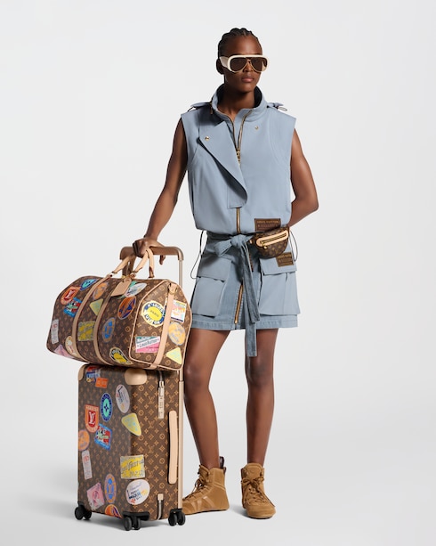 Washed Denim Utility Gilet in Women's Ready-to-Wear Coats and Jackets collections by Louis Vuitton