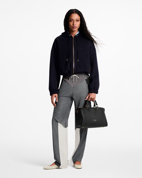 Women - Colour-Blocked Wool Jogging Trousers Women Ready-to-Wear Trousers | LOUIS VUITTON