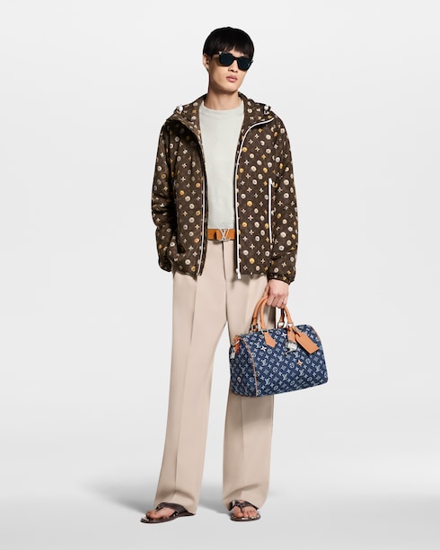 Coupe-vent imprimé Monogram en nylon Homme Prêt-à-porter Manteaux et blousons | LOUIS VUITTON