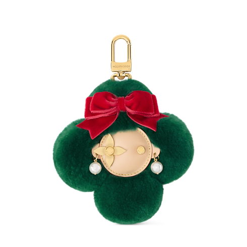 Widok Zawieszka do torebki Festive Vivienne z przodu