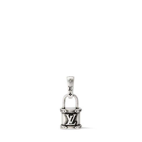Widok Zawieszka LV Yours Lock Charm z przodu