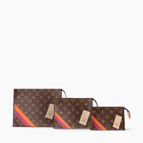 Zestaw trzech kosmetyczek Toilet Pouch Mon Monogram Płótno Monogram in Prezenty i personalizacja's Personalizacja Podróż collections by Louis Vuitton