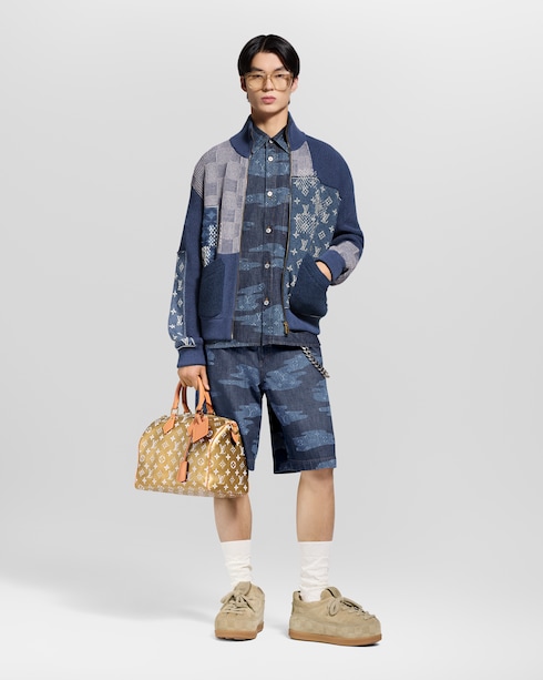Veste sportswear zippée à patchwork Homme Prêt-à-porter Tout le prêt-à-porter | LOUIS VUITTON