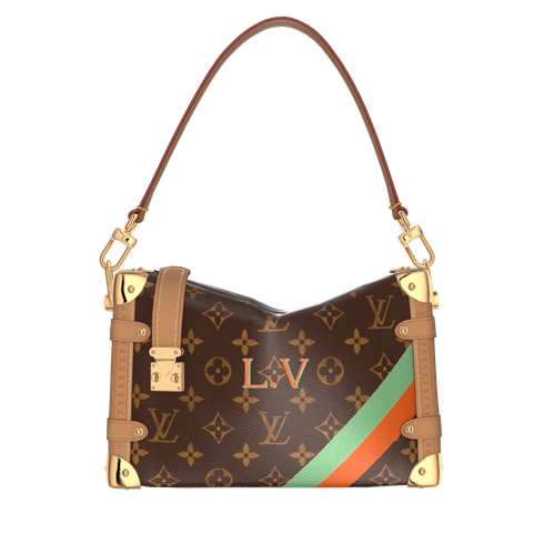 Torba Mon Monogram Side Trunk MM Płótno Monogram in Prezenty i personalizacja's Personalizacja Torebki i małe wyroby skórzane collections by Louis Vuitton (Powiększenie produktu)