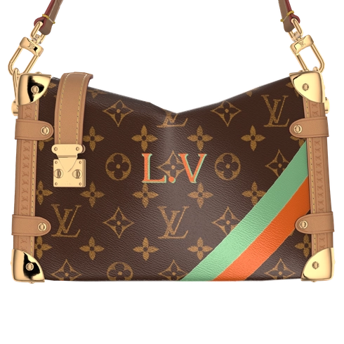 Torba Mon Monogram Side Trunk MM Płótno Monogram in Prezenty i personalizacja's Personalizacja Torebki i małe wyroby skórzane collections by Louis Vuitton (Powiększenie produktu)