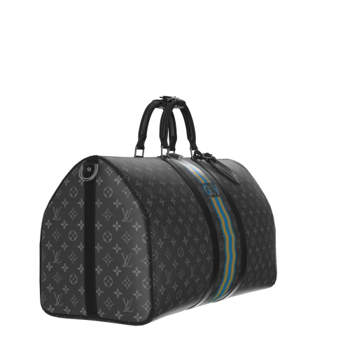 Torba Keepall 55 Mon Monogram Płótno Monogram Eclipse in Prezenty i personalizacja's Personalizacja Podróż collections by Louis Vuitton (Powiększenie produktu)