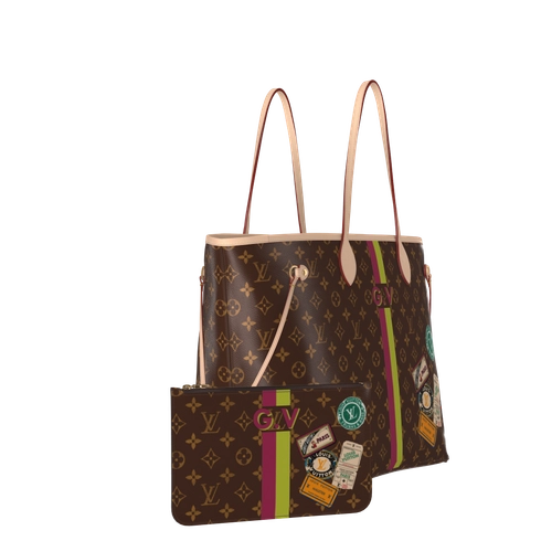 Torba tote Mon Monogram Neverfull GM Płótno Monogram in Prezenty i personalizacja's Personalizacja Torebki i małe wyroby skórzane collections by Louis Vuitton (Powiększenie produktu)