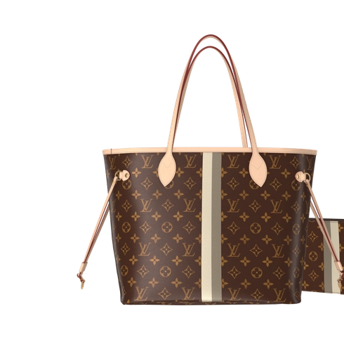 Torba typu tote Neverfull MM Mon Monogram Płótno Monogram in Prezenty i personalizacja's Personalizacja Torebki i małe wyroby skórzane collections by Louis Vuitton (Powiększenie produktu)
