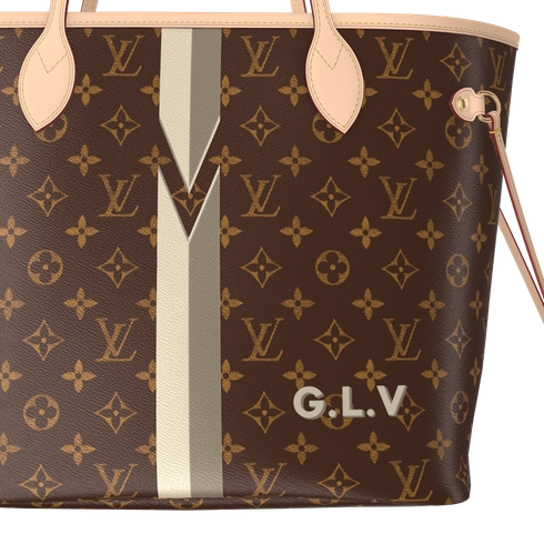 Torba typu tote Neverfull MM Mon Monogram Płótno Monogram in Prezenty i personalizacja's Personalizacja Torebki i małe wyroby skórzane collections by Louis Vuitton (Powiększenie produktu)