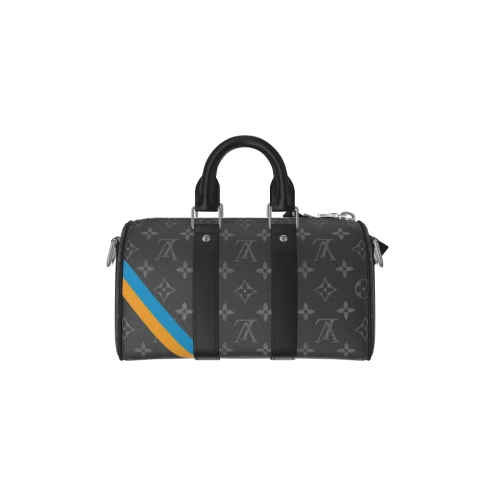 Torba Keepall 25 Mon Monogram Płótno Monogram Eclipse in Prezenty i personalizacja's Personalizacja Torebki i małe wyroby skórzane collections by Louis Vuitton (Powiększenie produktu)
