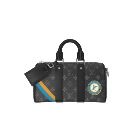 Torba Keepall 25 Mon Monogram Płótno Monogram Eclipse in Prezenty i personalizacja's Personalizacja Torebki i małe wyroby skórzane collections by Louis Vuitton (Powiększenie produktu)