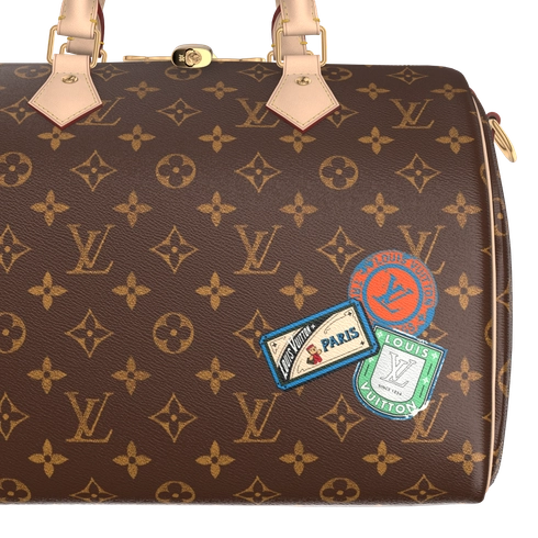 Torebka Speedy Bandoulière 30 Mon Monogram Płótno Monogram in Prezenty i personalizacja's Personalizacja Torebki i małe wyroby skórzane collections by Louis Vuitton (Powiększenie produktu)