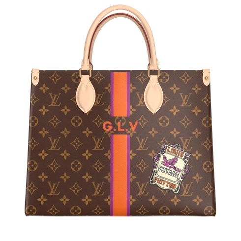 Torba Mon Monogram OnTheGo MM Płótno Monogram in Prezenty i personalizacja's Personalizacja Torebki i małe wyroby skórzane collections by Louis Vuitton (Powiększenie produktu)