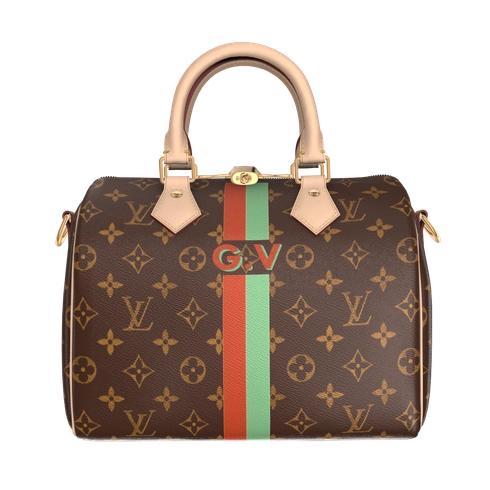 Torebka Speedy Bandoulière 25 Mon Monogram Płótno Monogram in Prezenty i personalizacja's Personalizacja Torebki i małe wyroby skórzane collections by Louis Vuitton (Powiększenie produktu)