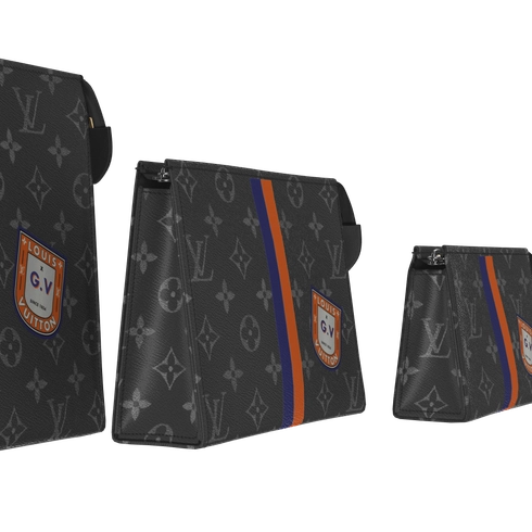 Kosmetyczka Mon Monogram Trio Toiletry Płótno Monogram Eclipse in Prezenty i personalizacja's Personalizacja Podróż collections by Louis Vuitton (Powiększenie produktu)