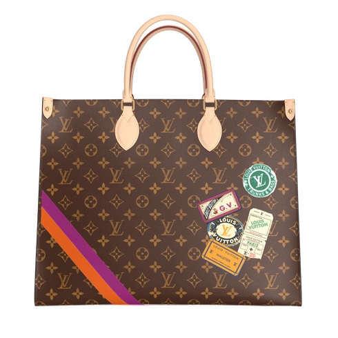 Torba tote Mon Monogram OnTheGo GM Płótno Monogram in Prezenty i personalizacja's Personalizacja Torebki i małe wyroby skórzane collections by Louis Vuitton (Powiększenie produktu)