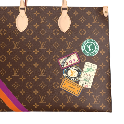 Torba tote Mon Monogram OnTheGo GM Płótno Monogram in Prezenty i personalizacja's Personalizacja Torebki i małe wyroby skórzane collections by Louis Vuitton (Powiększenie produktu)
