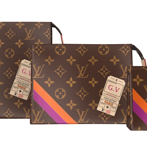 Kosmetyczka Mon Monogram Trio Toiletry Płótno Monogram in Prezenty i personalizacja's Personalizacja Podróż collections by Louis Vuitton (Powiększenie produktu)