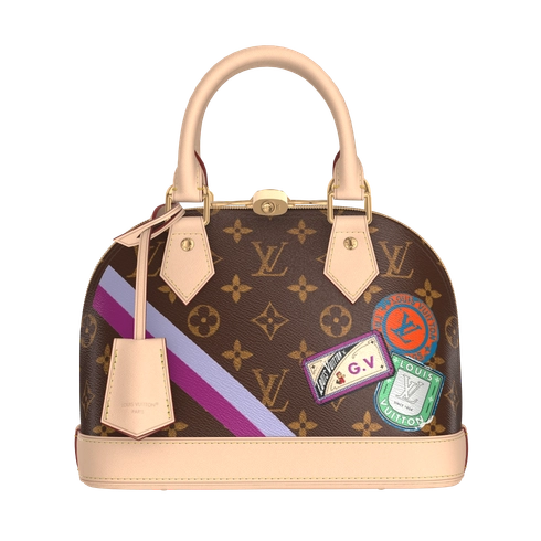 Torba Alma BB Mon Monogram Płótno Monogram in Prezenty i personalizacja's Personalizacja Torebki i małe wyroby skórzane collections by Louis Vuitton (Powiększenie produktu)
