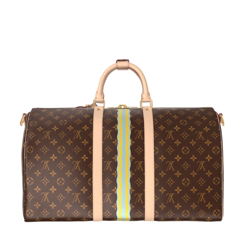 Torba Keepall 50 Mon Monogram Płótno Monogram in Prezenty i personalizacja's Personalizacja Podróż collections by Louis Vuitton (Powiększenie produktu)
