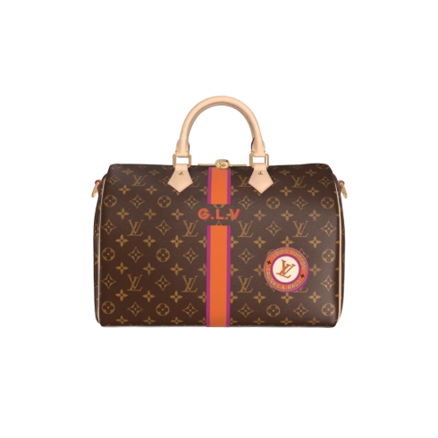 Torebka Speedy Bandoulière 35 Mon Monogram Płótno Monogram in Prezenty i personalizacja's Personalizacja Torebki i małe wyroby skórzane collections by Louis Vuitton (Powiększenie produktu)