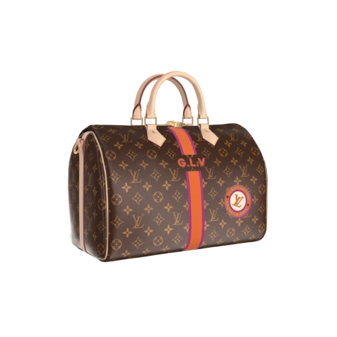 Torebka Speedy Bandoulière 35 Mon Monogram Płótno Monogram in Prezenty i personalizacja's Personalizacja Torebki i małe wyroby skórzane collections by Louis Vuitton (Powiększenie produktu)